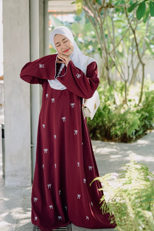 Bow Abaya With Stoller