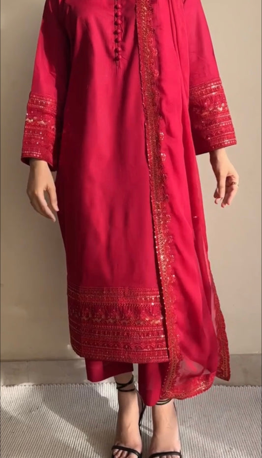 Noor bano 3PC Dress