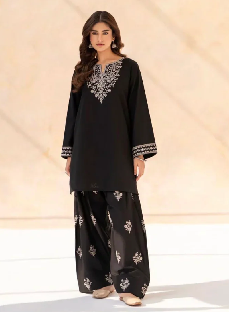 Aaliyah 2PCS Embroidered Dress