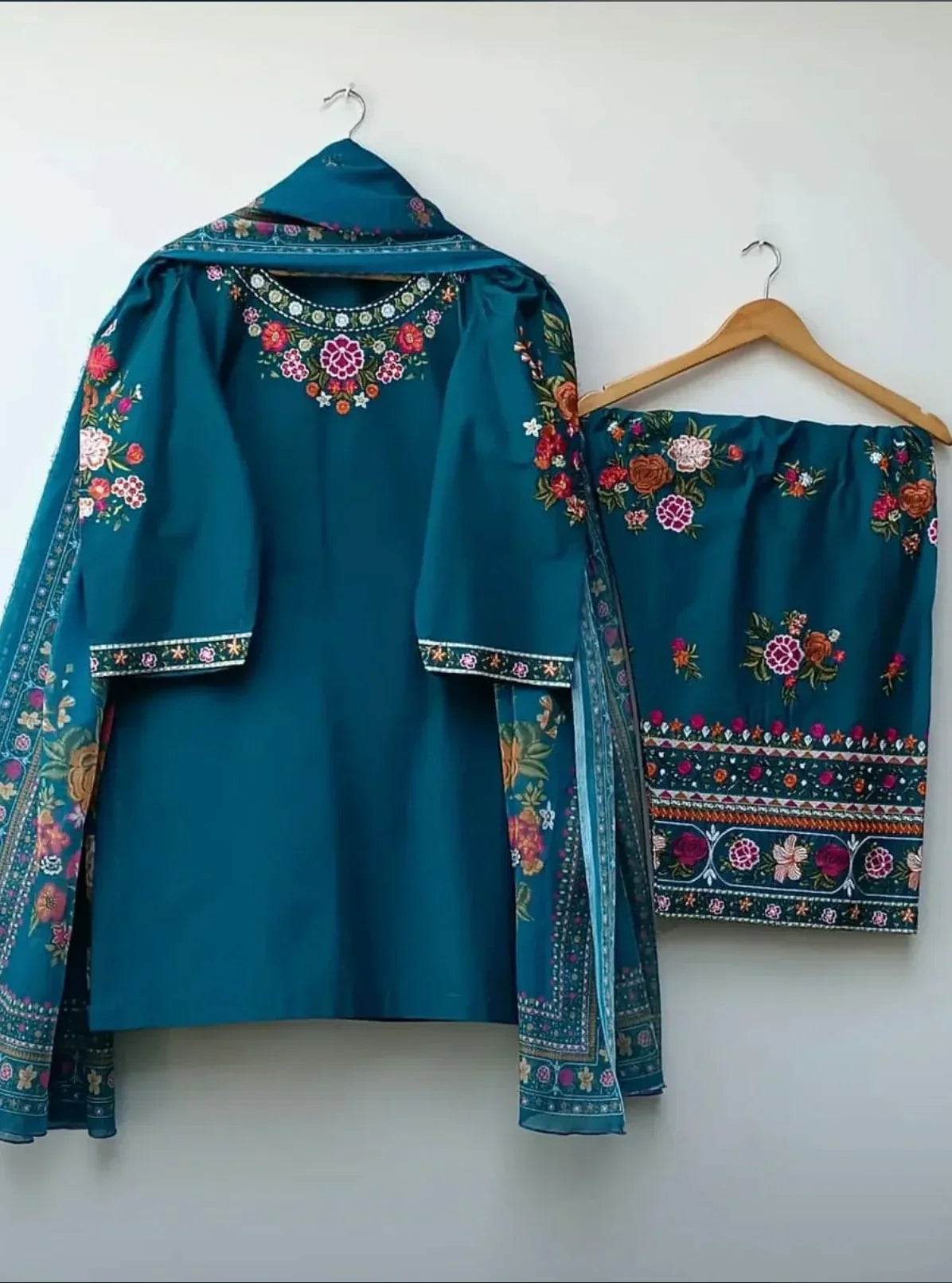 Maysuri 3pc Stitched Dress