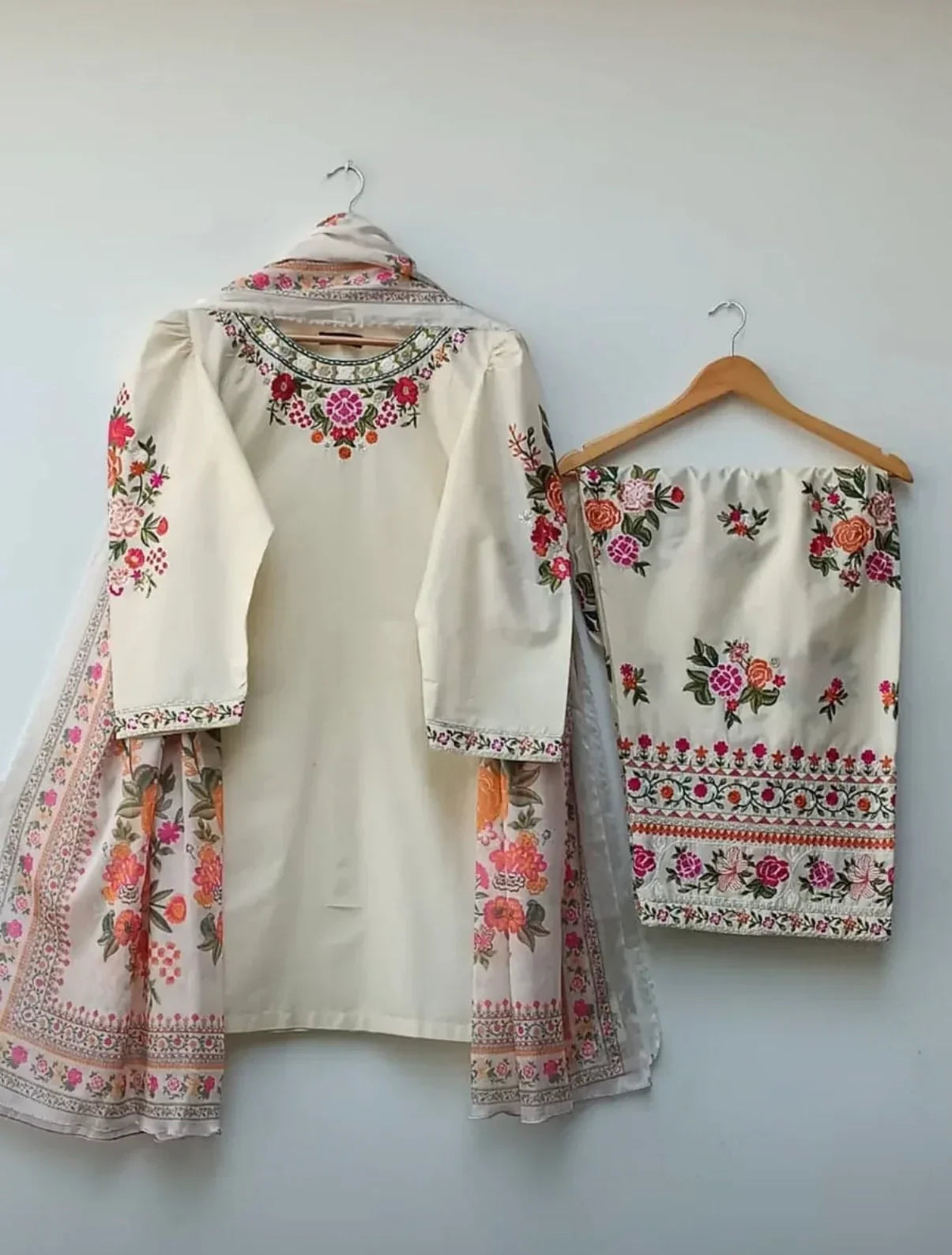 Maysuri 3pc Stitched Dress