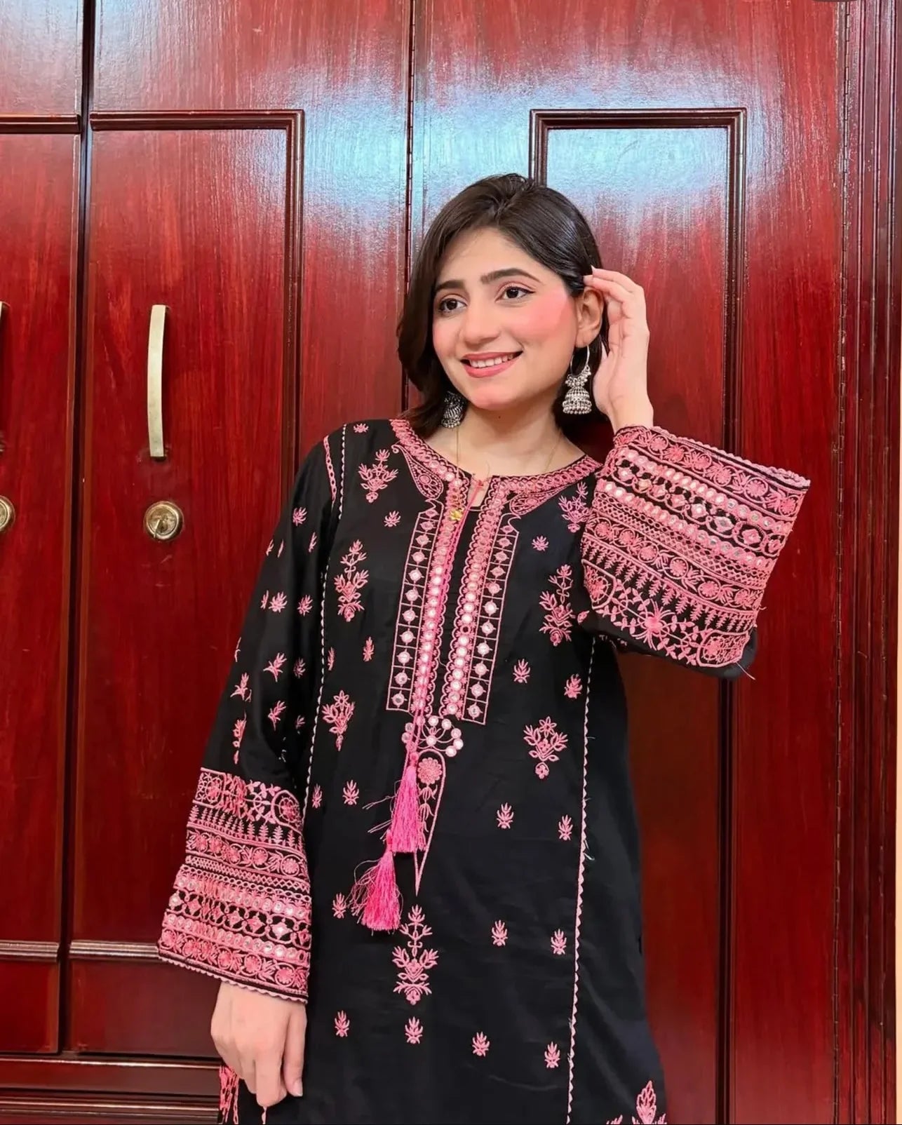 Sayira Embroiderd Stitched Dress