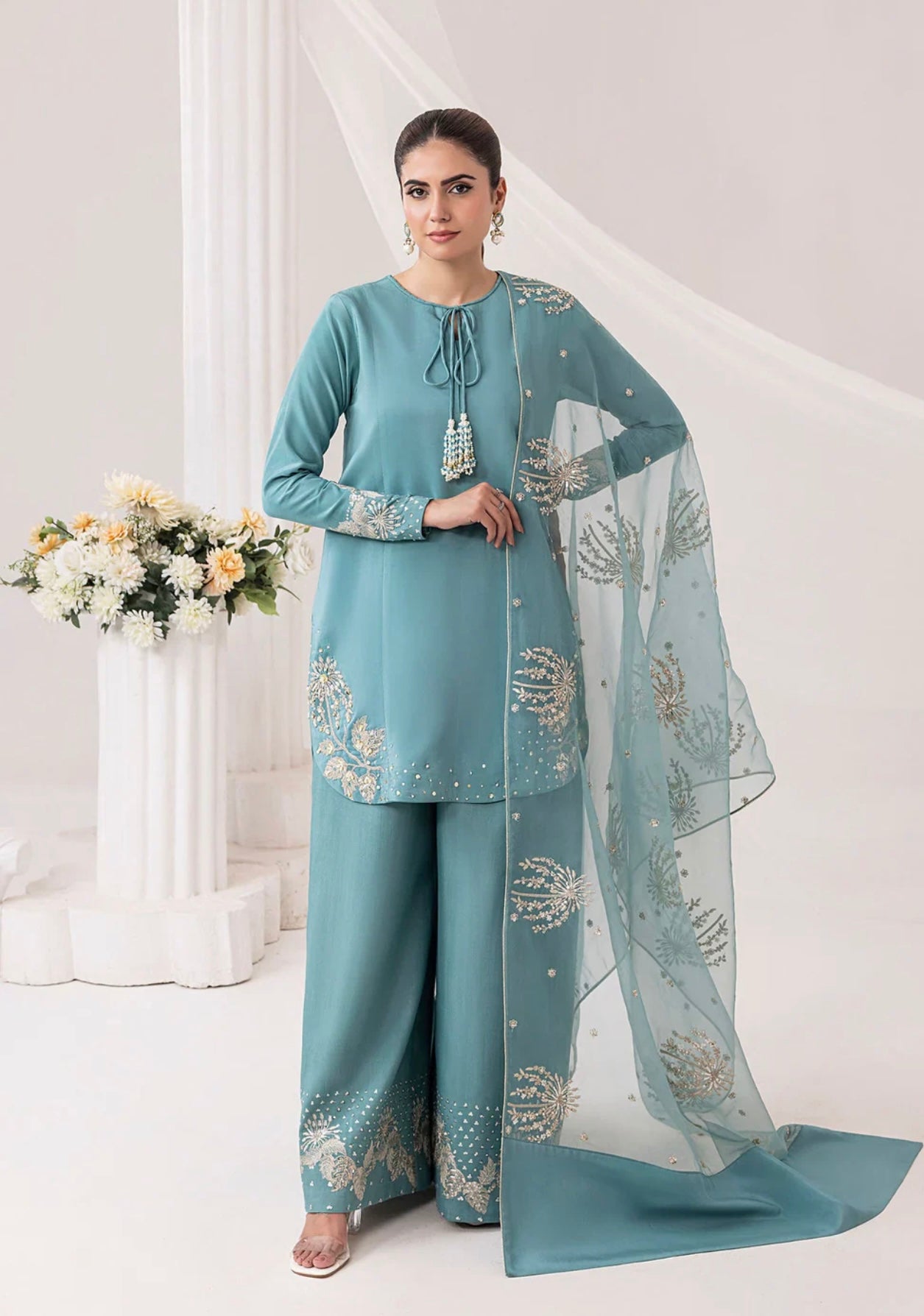 Zaibba Embroidered 3Pc