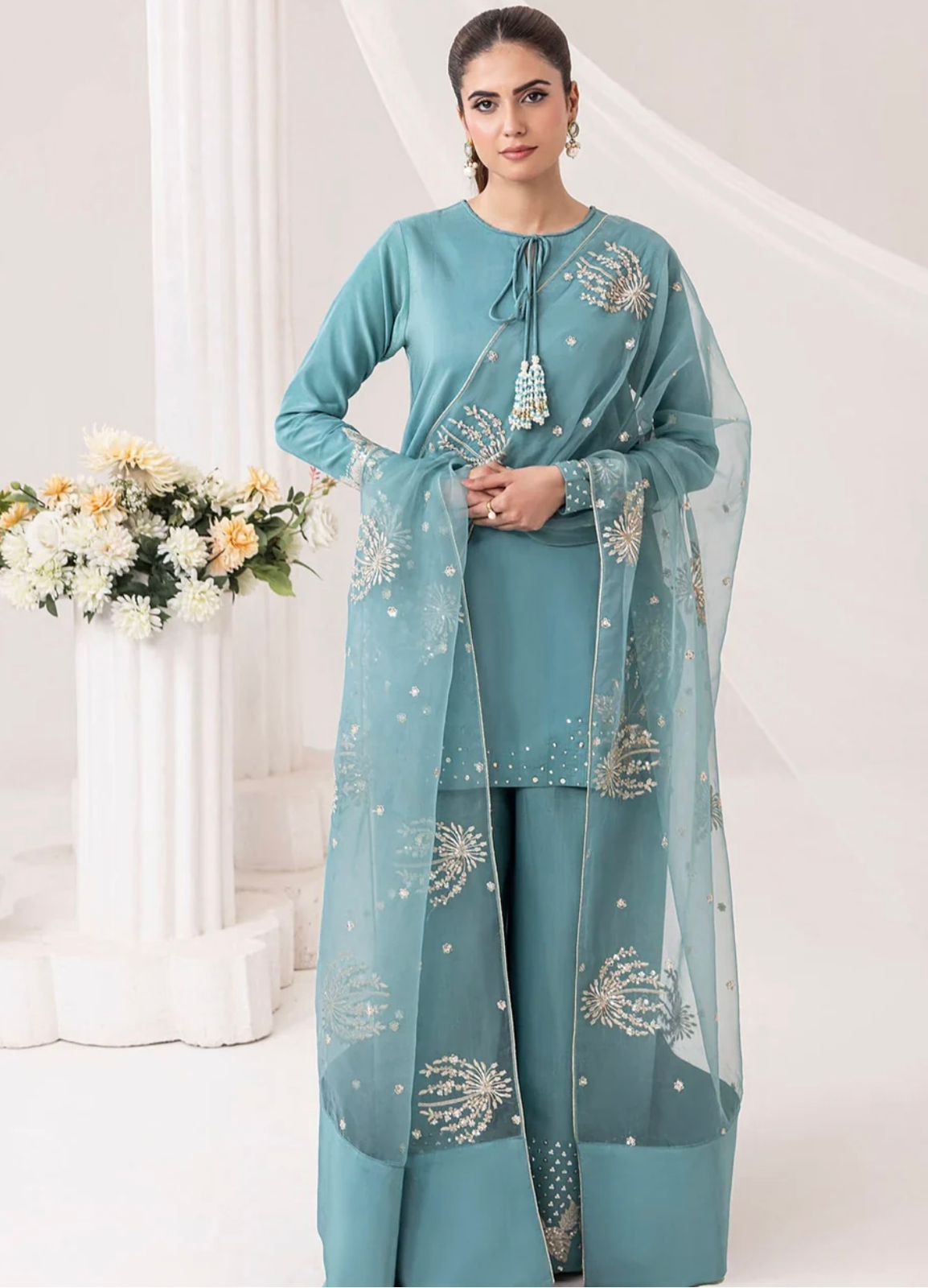 Zaibba Embroidered 3Pc